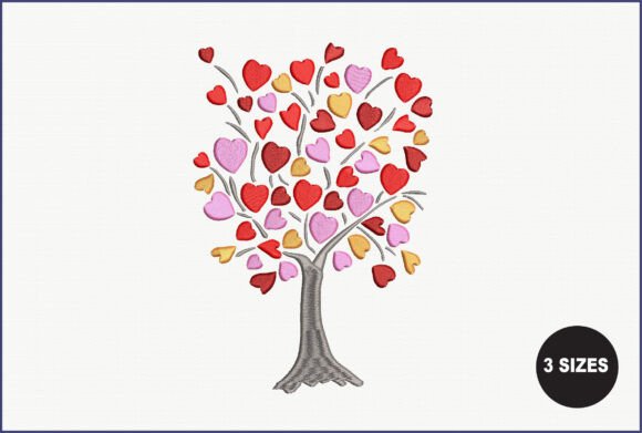 Heart Tree Embroidery Review