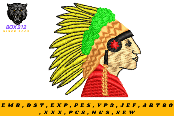 Mysterious Stranger Embroidery Design